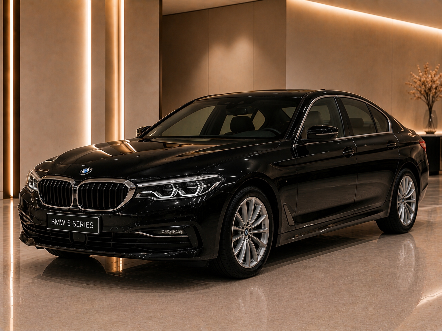 BMW 5 серии аренда с водителем