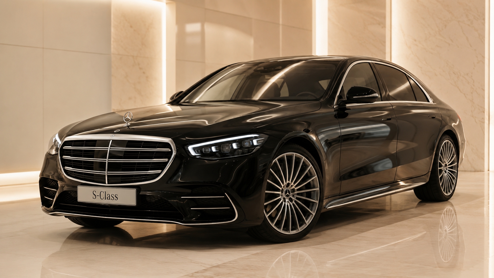 Mercedes-Benz S-class с водителем